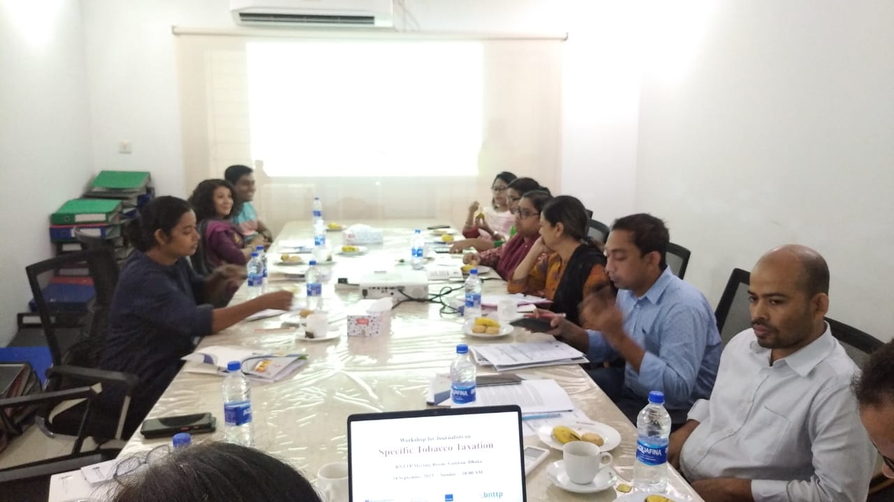 Workshop for Journalists on Specific Tobacco Taxation